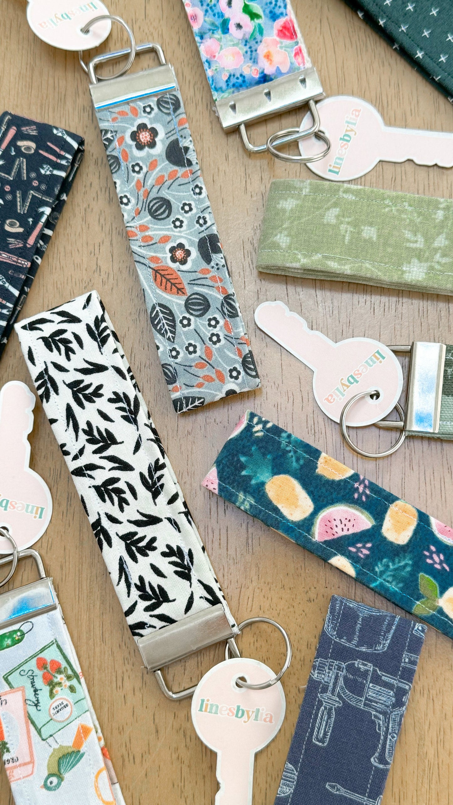 Men's Tool Collection Key Fob I Blue Collar Themed Wristlet I Trendy Keychain I Men's Wristlet