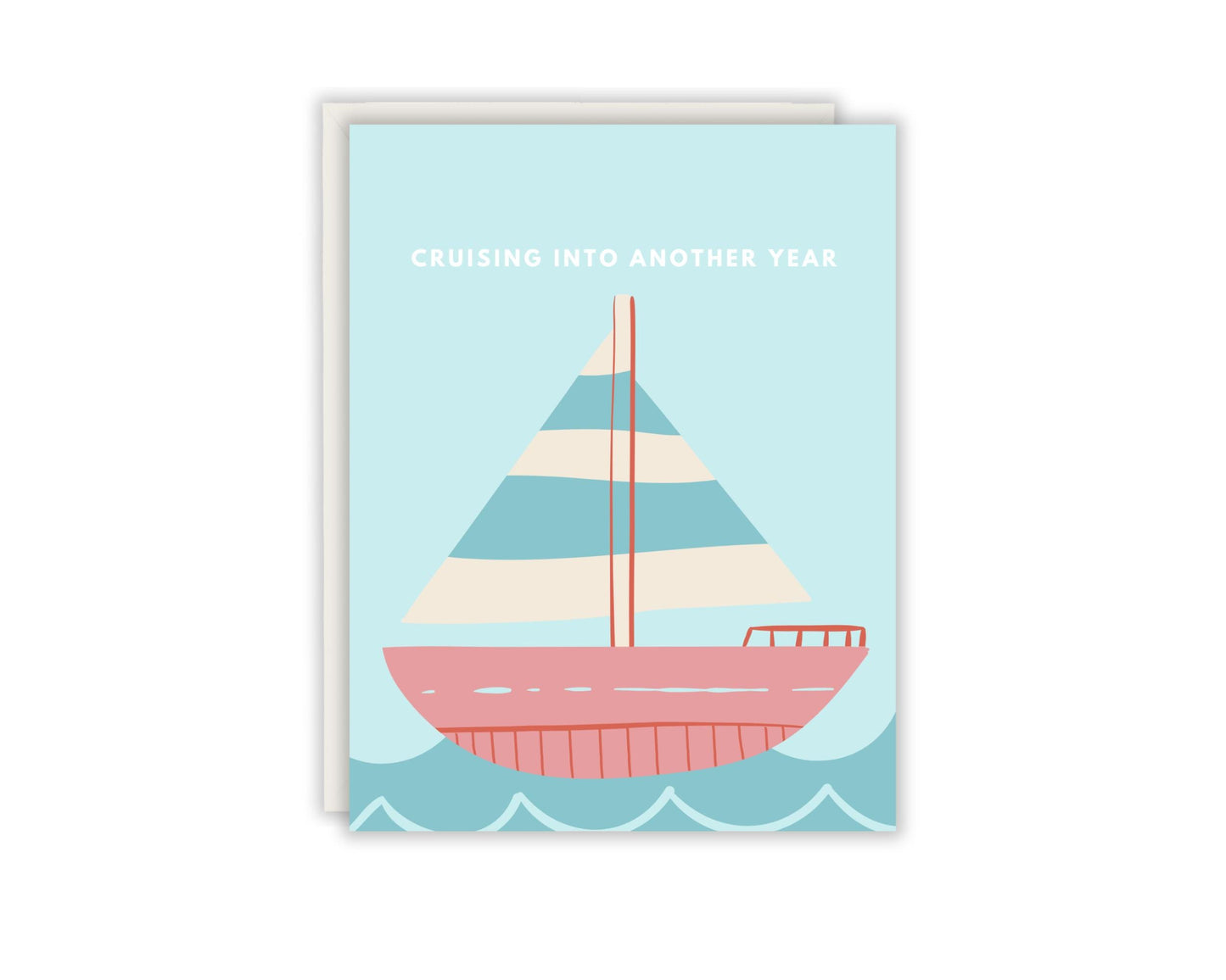 Cruising Into Another Year Birthday Card