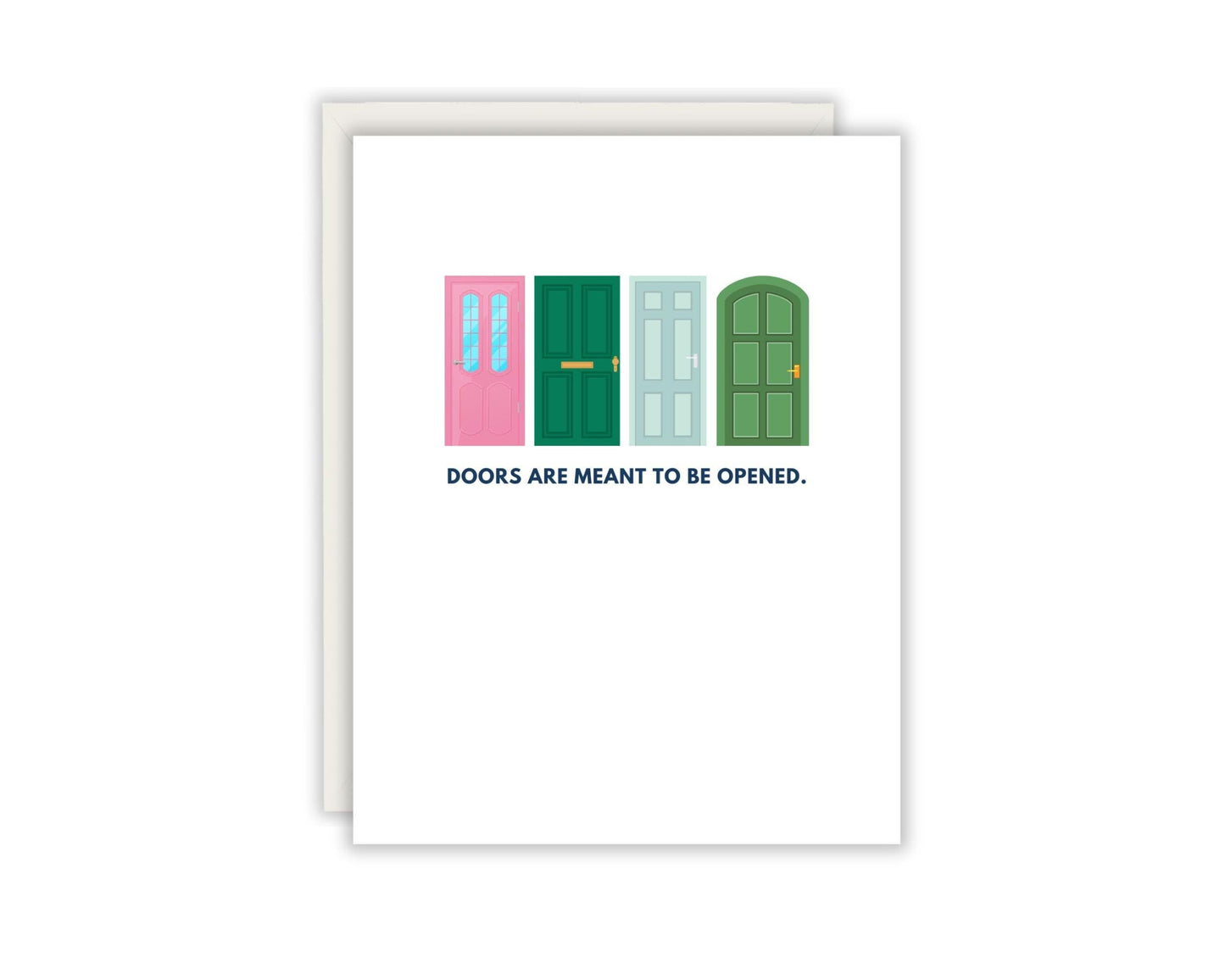 When one door closes, another one open (mini) card