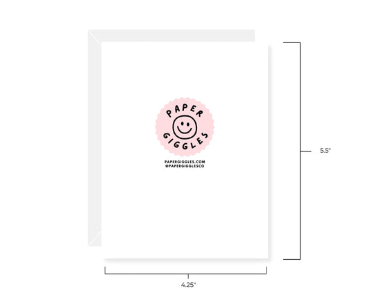 He will never leave you nor forsake you - Christian Empowerment Card - Christian Friend Card - Grief Card