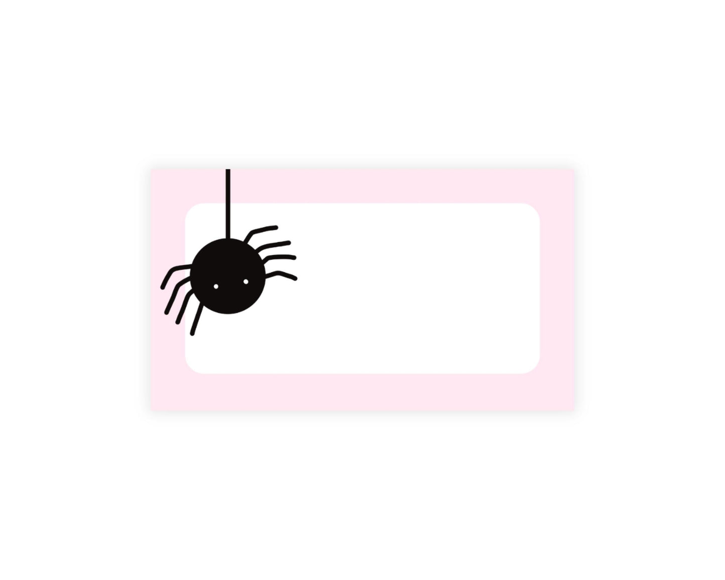 Halloween Spider Mini Notes | Pack of 25