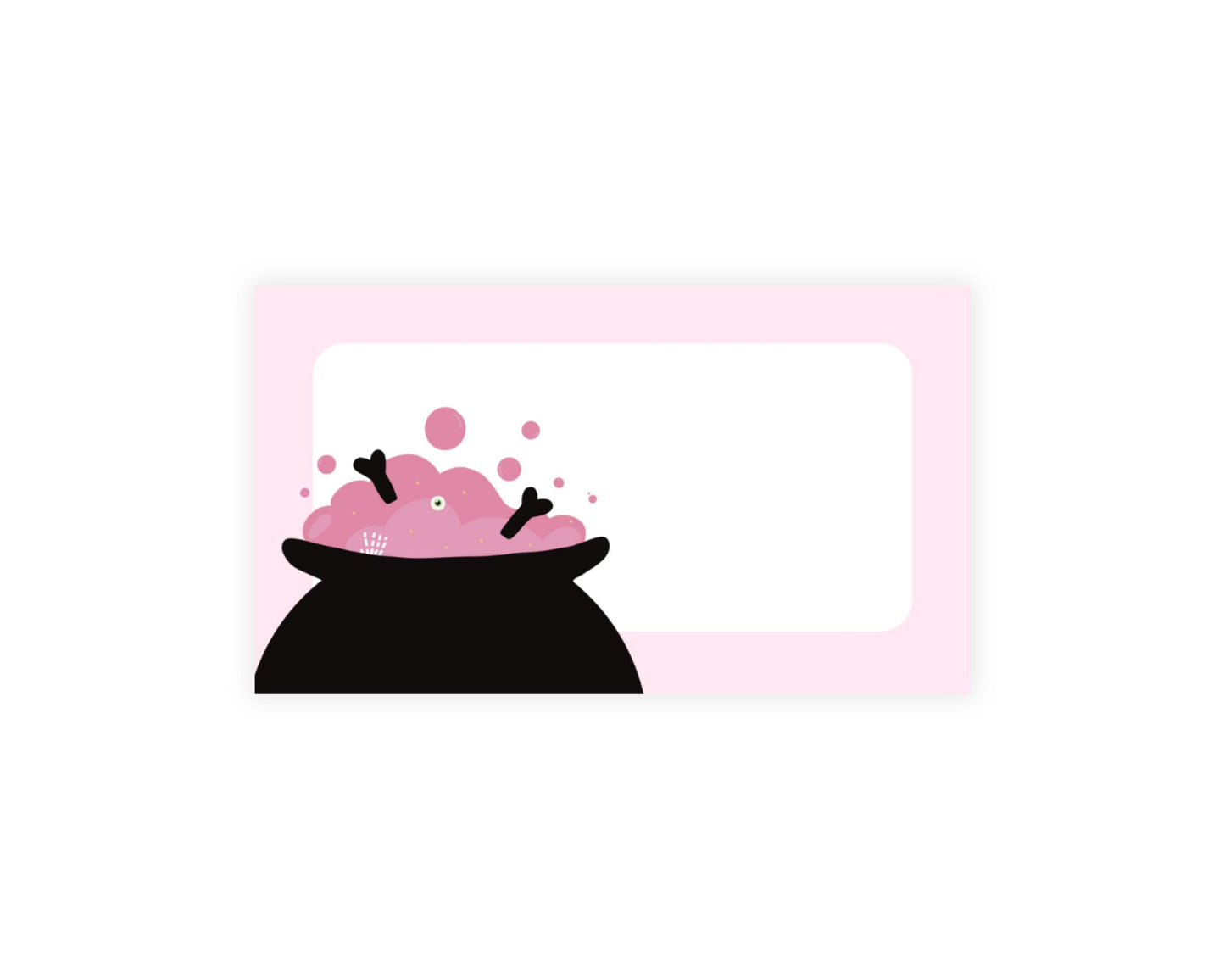 Halloween Cauldron Mini Notes | Pack of 25