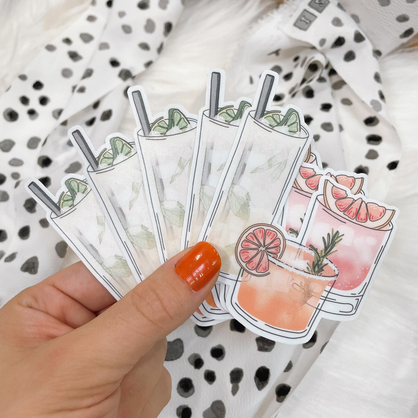 Mixed Drink Cocktail Sticker