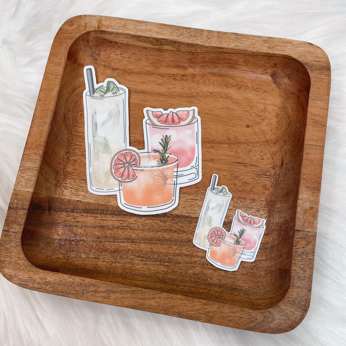 Mixed Drink Cocktail Sticker