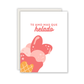 Te Amo Más Que Helado Greeting Card