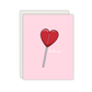 Lick Me Valentine's Day Greeting Card