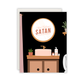 Not Today Satan Greeting Card
