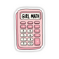 Girl Math Calculator Sticker