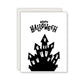 Haunted Castle Halloween Greeting Card