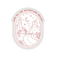 And So The Adventure Begins Adventure Sticker