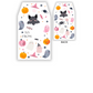 Pastel Halloween Boo Basket Tag | Happy Halloween Gift Tag | Spooky Season Tag | BOO Basket Gift Tag | Girl Halloween Set of 10 Double Sided