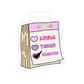 Single taken reading magnetic bookmark