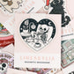 Skeleton & Cat Lover Magnetic Bookmark