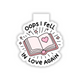 Opops I fell in love again magnetic bookmark