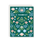 Floral Thank You Card