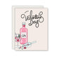 Happy Valentine's Day Cocktail Card