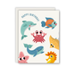 Under The Sea Happy Birthday Card