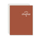 Merry Christmas Greeting Card