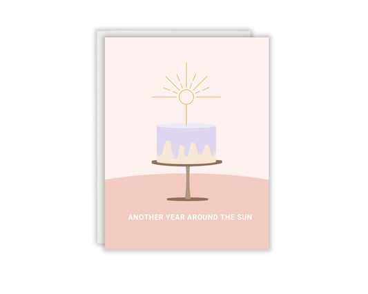 Another Year Around The Sun Card