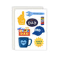 Super Dad Collage Father's Day Card