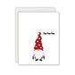 HO HO HO Gnome Greeting Card