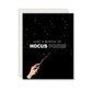 Hocus Pocus Halloween Blank Greeting Card