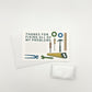 Handy Man Scratch-off Lunchbox Note Cards