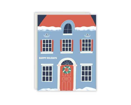 Christmas House Greeting Card