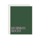 Muchisimas Gracias - Thank You So Much Card - Spanish Greeting Card