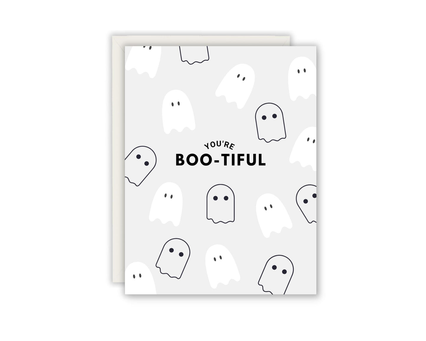 You're BOO-tiful Halloween Greeting Card