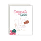 Congratulations Grad champagne Card