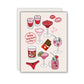 Happy Valentine's Day Cocktail Card