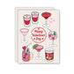 Happy Valentine's Day Cocktail Card