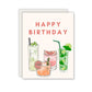 Happy Birthday Cocktail Greeting Card