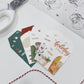 Christmas Lights Double Sided Christmas Gift Tag Set of 10