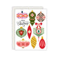 Merry Christmas Ornament Card