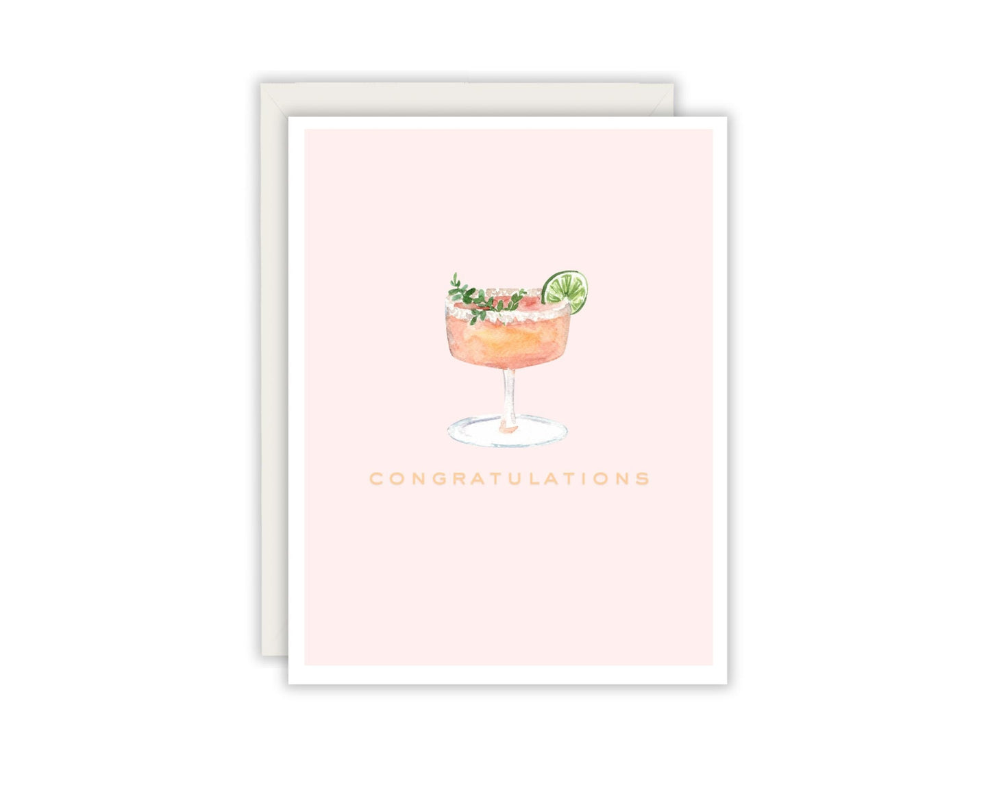 Congratulations Cocktail Card
