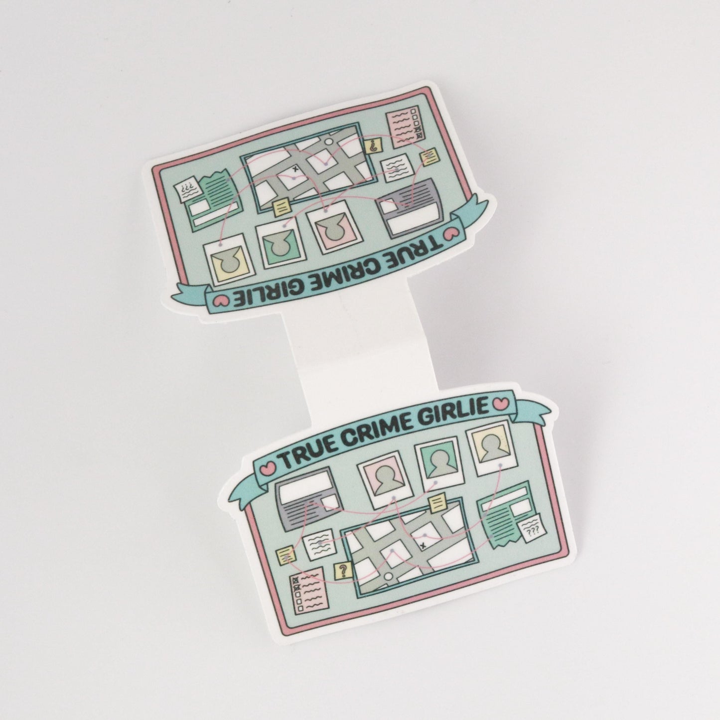 True Crime Girlie Magnetic Bookmark