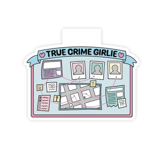 True Crime Girlie Magnetic Bookmark