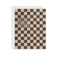 Best Dad Ever Checkered Father's Day Card - Best Dad Card - Manly Father's Day Card -  Blank Father's Day Card