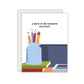 A Note To My Favorite Teacher - Teacher Appreciation Card - Card for Teacher's - End of School Year Card - Favorite Teacher Card