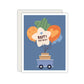 Cake and Balloons Birthday card - Kid & Toddler Birthday Card - Toy Cart Birthday Card - Birthday Party Card