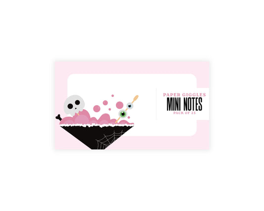 Halloween Cocktail Mini Notes | Pack of 25