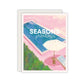 Season's Greetings Christmas Card - Warm Christmas Card - Christmas Vacation Card - Christmas From Warmer Weather Card - Holiday Card