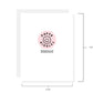 He will never leave you nor forsake you - Christian Empowerment Card - Christian Friend Card - Grief Card