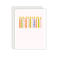 Birthday Candles Card