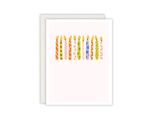 Birthday Candles Card