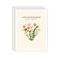 Thank you for helping me grow in faith - Christian Encouragement Card - Christian Friend Card