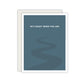 He's Ready When You Are Card - Christian Empowerment Card - Christian Friend Card - Walk with Jesus