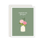 Thanking God For You (mini) - Christian Encouragement Card - Christian Friend Card
